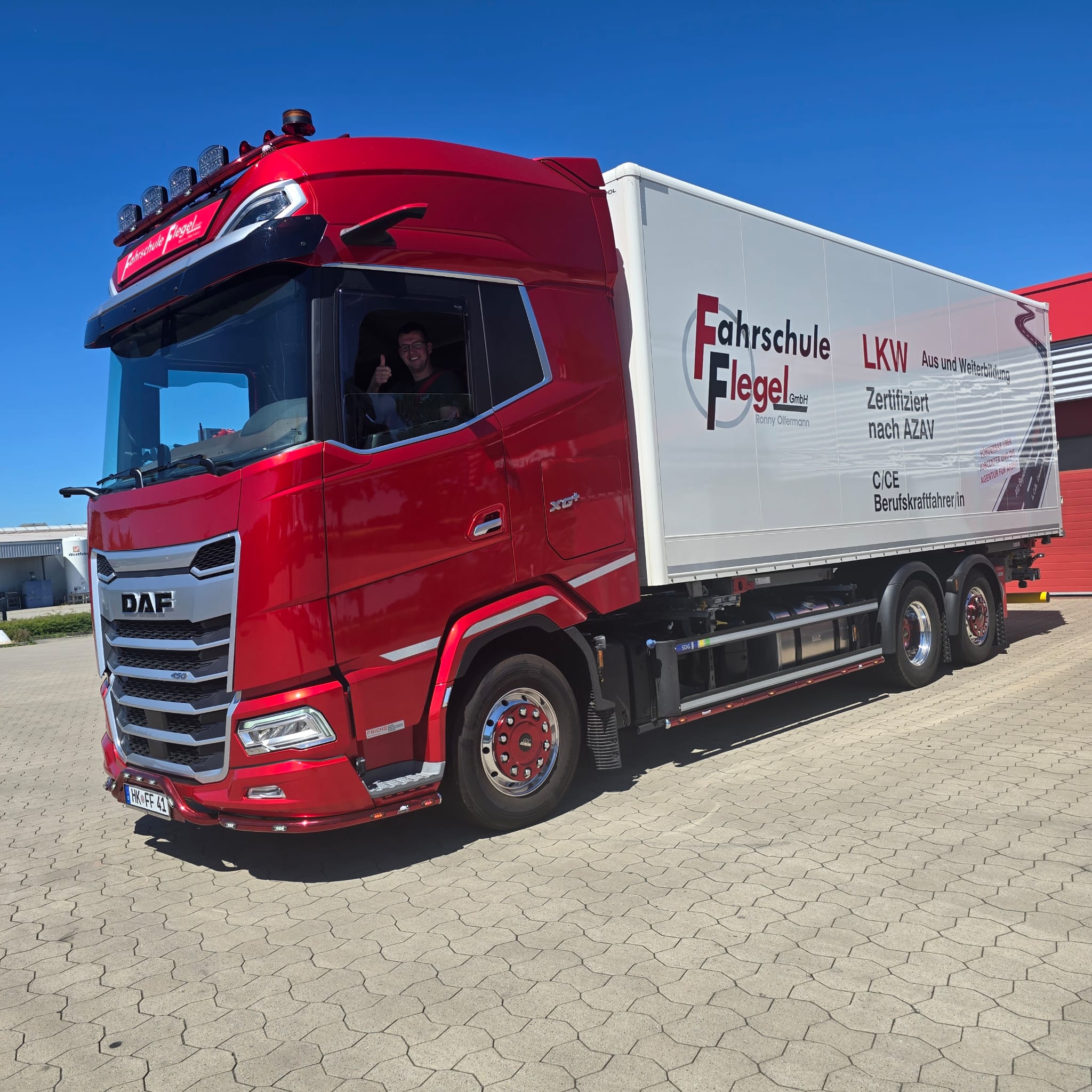LKW-Führerschein bei der Fahrschule Flegel