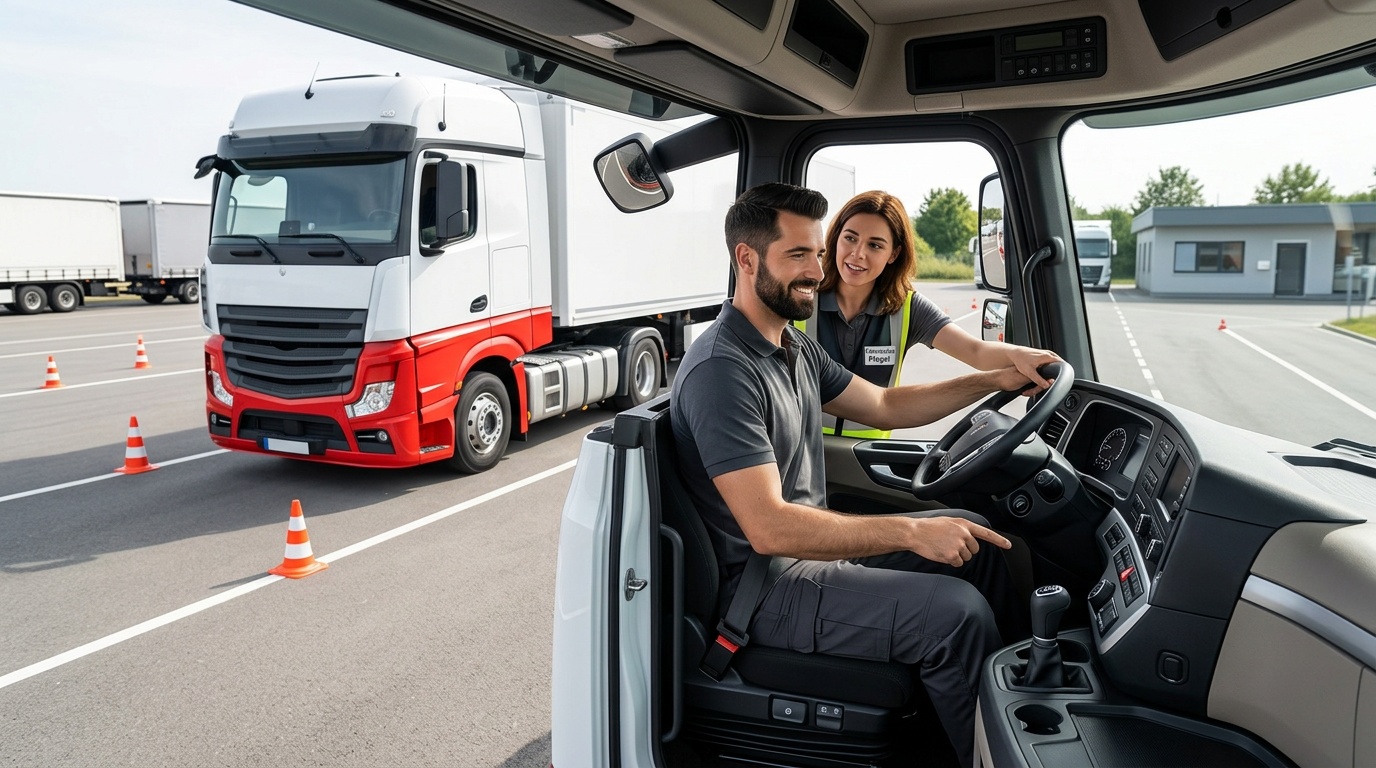 Führerschein C E: Der Weg zum Profi am Steuer Führerschein C E: Der Weg zum Profi am Steuer